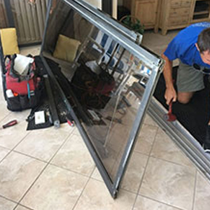 sliding glass door frame repair Alondra Park
